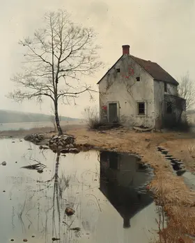 Forlorn Cottage 8”x10” Art Print