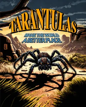 Tarantulas Make the World a Better Place 8”x10” Art Print