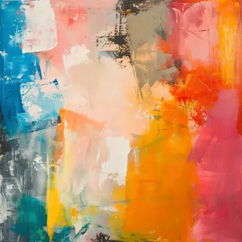 Bedford Abstract 8"x8" Art Print