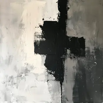 Justified Abstract 8"x8" Art Print