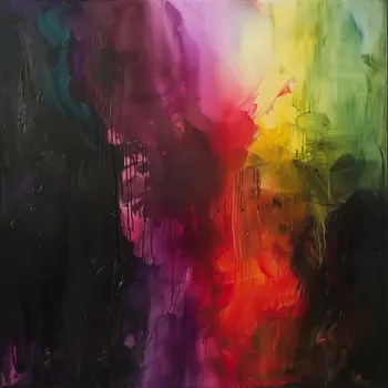 Mid-Conclusion Abstract 8"x8" Art Print