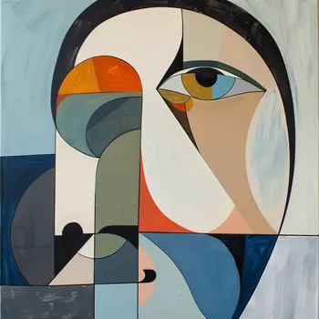 Nuance Abstract 8"x8" Art Print
