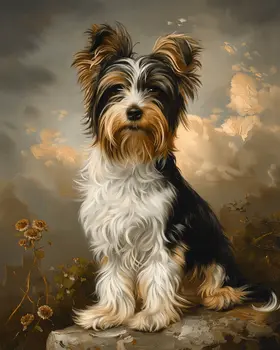 Vintage Biewer Terrier 8”x10” Art Print