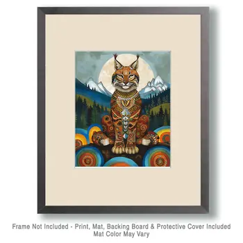 Bobcat - Mowbi's Wildlife  8"x10" Art Print Collection