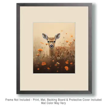 Fawn - Mowbi's Wildlife  8"x10" Art Print Collection
