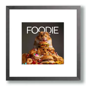 Cheeky Chomper Hamster 8x10 Art Print