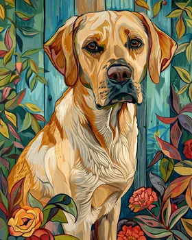 Golden Retriever 8”x10” Art Print