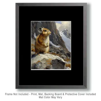Pika - Mowbi's Wildlife 8"x10" Art Print Collection