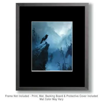Raven - Mowbi's Wildlife 8"x10" Art Print Collection