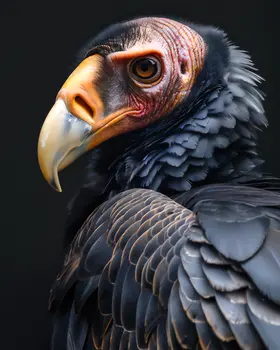 Vulture - Mowbi's Wildlife 8"x10" Art Print Collection