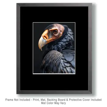 Vulture - Mowbi's Wildlife 8"x10" Art Print Collection
