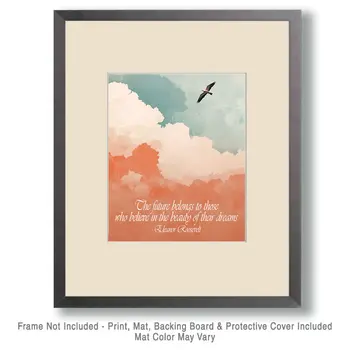 The Future - Inspirational Art Prints Wall Art Prints - 8"x10" Art Print for 11"x14" Frame