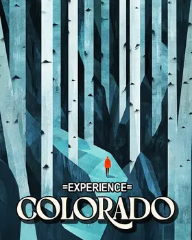 Aspen Hike - Colorado Souvenir Home Decor Wall Art Prints – 8″x10″ Artwork for 11″x14″ Frame