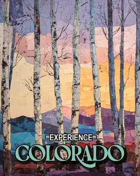 Aspen Mountains - Colorado Souvenir Home Decor Wall Art Prints – 8″x10″ Artwork for 11″x14″ Frame