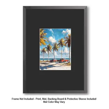 Wisconsin More Than Beer and Cheese 8x10 Travel Poster - Wall Art Print - Souvenir Seaside Midwest - 8"x10" Artwork - 11"x14" Mat