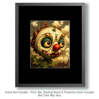 Poppin - Lowbrow Wall Art Prints - 8"x10" Art Print for 11"x14" Frame