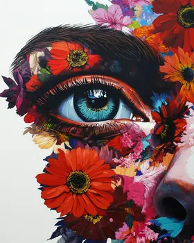 Eye Yi Yi - Lowbrow Wall Art Prints - 8"x10" Art Print for 11"x14" Frame