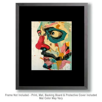 Concerned Citizen - Lowbrow Wall Art Prints - 8"x10" Art Print for 11"x14" Frame
