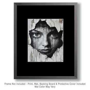 C U - Lowbrow Wall Art Prints - 8"x10" Art Print for 11"x14" Frame