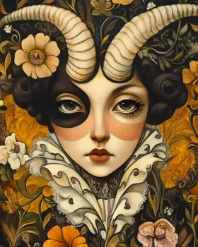 Victoria - Lowbrow Wall Art Prints - 8"x10" Art Print for 11"x14" Frame