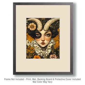 Victoria - Lowbrow Wall Art Prints - 8"x10" Art Print for 11"x14" Frame
