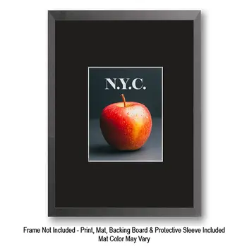 NYC Greek Coffee Cup Souvenir Art Print Souvenir Art Print  5"x7" New York City Art Print