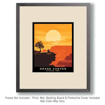 Buddha - Grand Canyon Souvenir Home Decor Wall Art Prints – 8″x10″ Artwork – 11″x14″ Matte