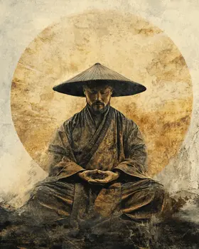 Rinzai Zen - Zen Art for Meditation Home Decor Wall Art Prints – 8″x10″ Artwork – 11″x14″ Matte