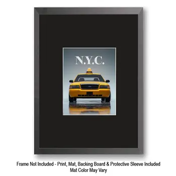 NYC Greek Coffee Cup Souvenir Art Print Souvenir Art Print  5"x7" New York City Art Print