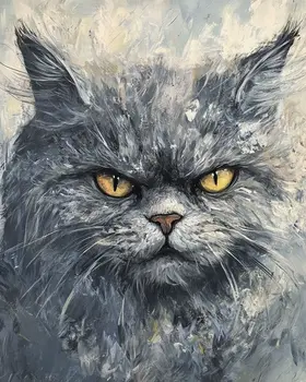 Troublemaker - Cat and Kitten Wall Art Prints -  8"x10" Artwork for 11"x14" Frame