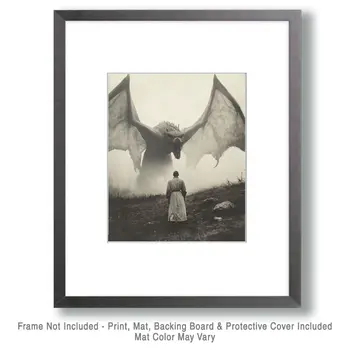 Stand Firm - Cryptid Art Prints - 8"x10" Art Print for 11"x14" Frame