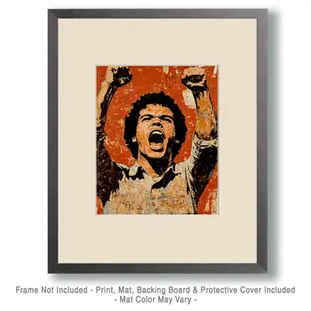 Stand for Something - Retro 60's & 70's Art Prints - 8"x10" Art Print for 11"x14" Frame