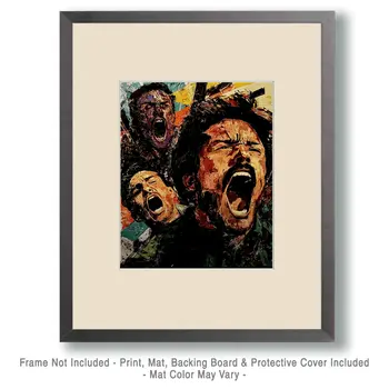 Have a Voice - Retro 60's & 70's Art Prints - 8"x10" Art Print for 11"x14" Frame
