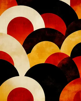 Seventies Waves - Retro 60's & 70's Art Prints - 8"x10" Art Print for 11"x14" Frame