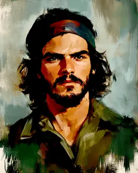 Rebel - Retro 60's & 70's Art Prints - 8"x10" Art Print for 11"x14" Frame