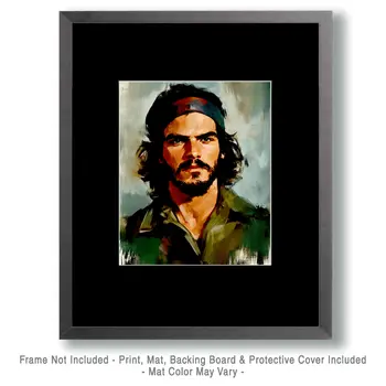 Rebel - Retro 60's & 70's Art Prints - 8"x10" Art Print for 11"x14" Frame
