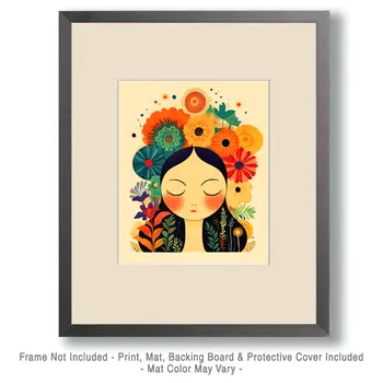 Hip Dream - Retro 60's & 70's Art Prints - 8"x10" Art Print for 11"x14" Frame