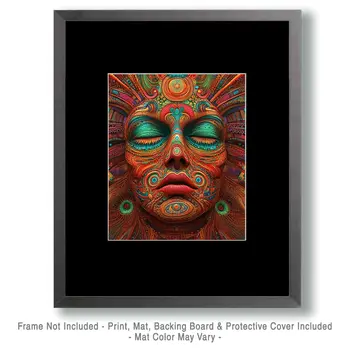 Psychedelic Soul - Retro 60's & 70's Art Prints - 8"x10" Art Print for 11"x14" Frame
