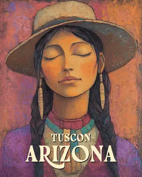 Enjoying the Moment - Tucson Arizona Art Prints – 8″x10″ Artwork for 11″x14″ Frame