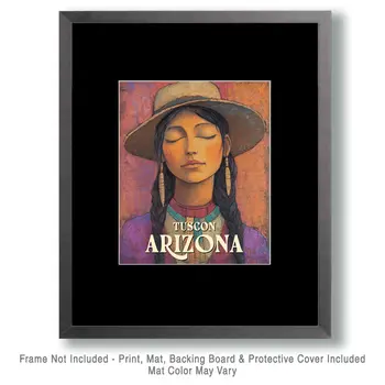 Enjoying the Moment - Tucson Arizona Art Prints – 8″x10″ Artwork for 11″x14″ Frame