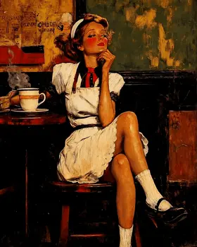 After School Cup - Coffee Wall Art Prints - 8"x10" Art Print for 11"x14" Frame
