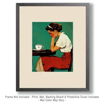 Study Hall Cup - Coffee Wall Art Prints - 8"x10" Art Print for 11"x14" Frame
