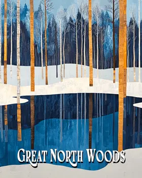 Spring Thaw ND - North Woods Souvenir Wall Art Prints – 8″x10″ Artwork for 11″x14″ Frame