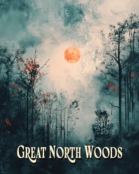 Misty Morning - North Woods Souvenir Wall Art Prints – 8″x10″ Artwork for 11″x14″ Frame
