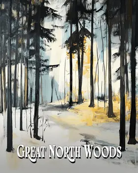 Early Spring ND - North Woods Souvenir Wall Art Prints – 8″x10″ Artwork for 11″x14″ Frame