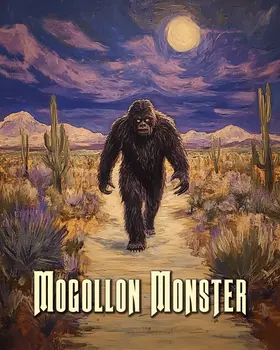 Mogollon Monster Approaching - Mythical Beasts Wall Art Prints – 8″x10″ Artwork for 11″x14″ Frame