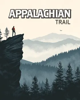 Sheer Cliff - Appalachia Trail Souvenir Wall Art Prints – 8″x10″ Artwork for 11″x14″ Frame