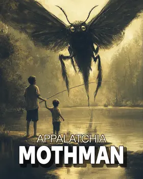 Mothman - Appalachia Souvenir Wall Art Prints – 8″x10″ Artwork for 11″x14″ Frame
