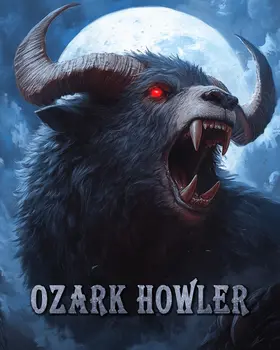Ozark Howler - Mythical Beasts Wall Art Prints – 8″x10″ Artwork for 11″x14″ Frame