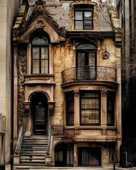 Vintage Architecture #15 Wall Art Prints - 8"x10" Art Print for 11"x14" Frame
